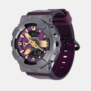 G-Shock Men Quartz Purple Dial Analog-Digital Resin Watch G1435