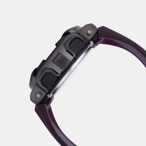 G-Shock Men Quartz Purple Dial Analog-Digital Resin Watch G1435