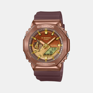 G-Shock Men Quartz Brown Dial Analog-Digital Resin Watch G1436