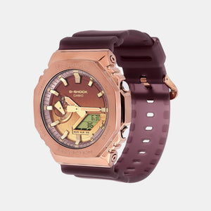 G-Shock Men Quartz Brown Dial Analog-Digital Resin Watch G1436