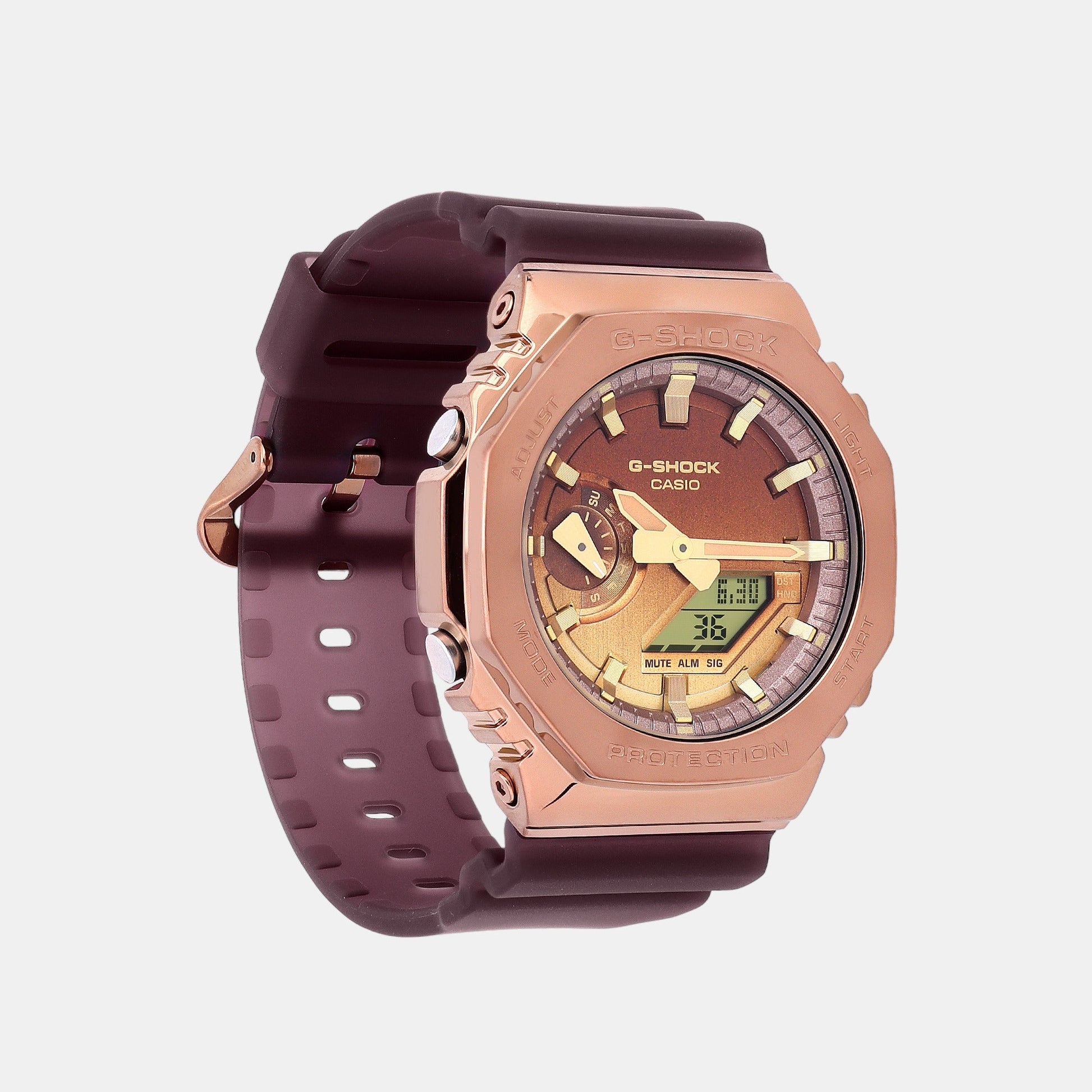 G-Shock Men Quartz Brown Dial Analog-Digital Resin Watch G1436