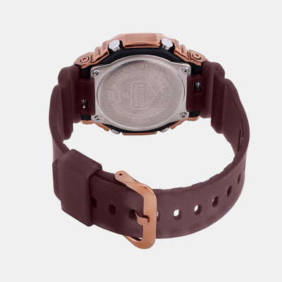 G-Shock Men Quartz Brown Dial Analog-Digital Resin Watch G1436