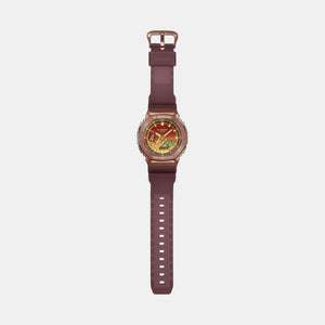 G-Shock Men Quartz Brown Dial Analog-Digital Resin Watch G1436