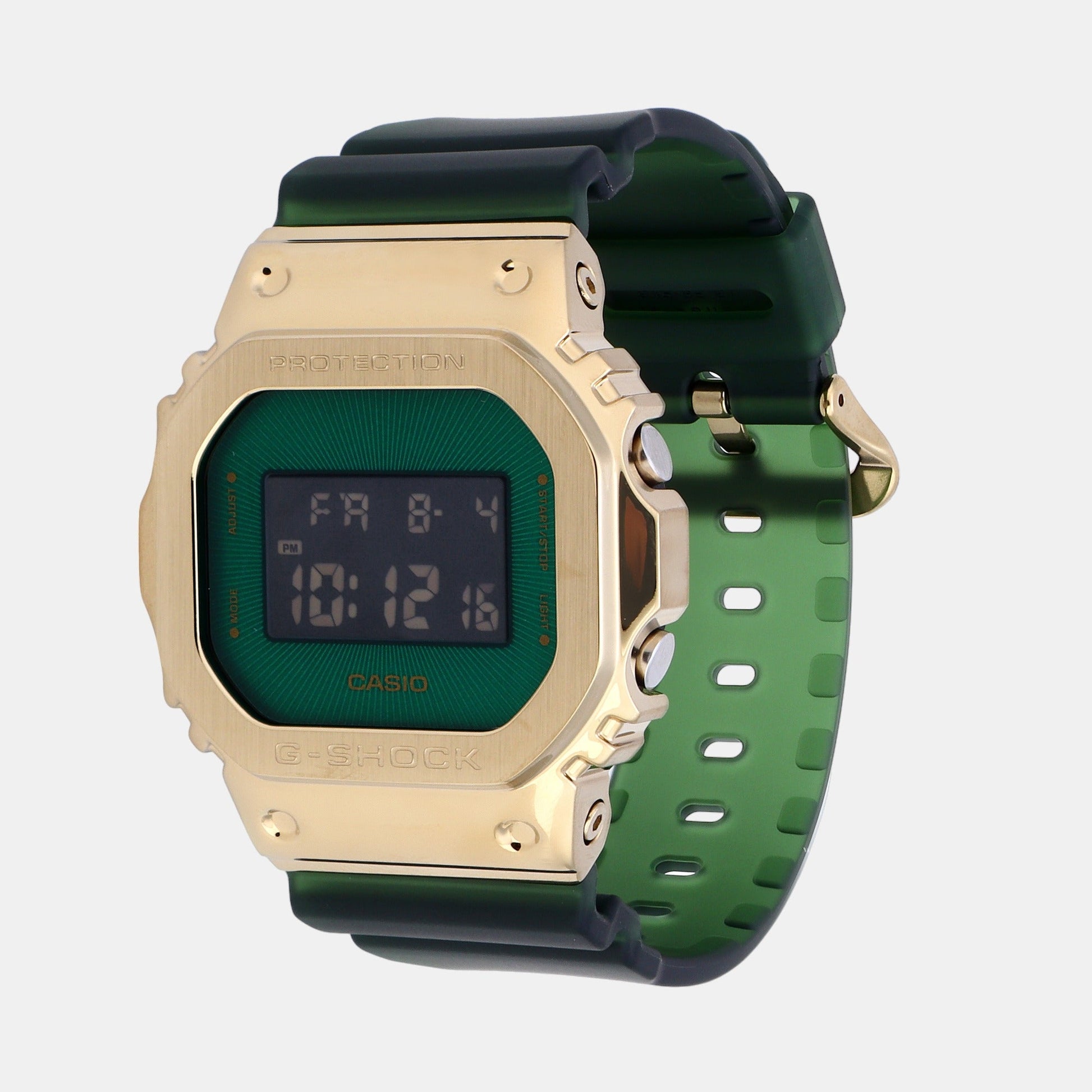 G-Shock Men Quartz Green Dial Digital Resin Watch G1437