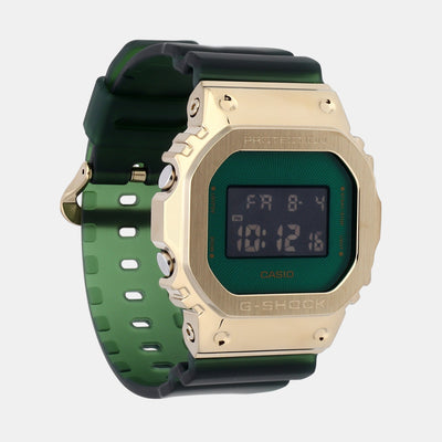 G-Shock Men Quartz Green Dial Digital Resin Watch G1437