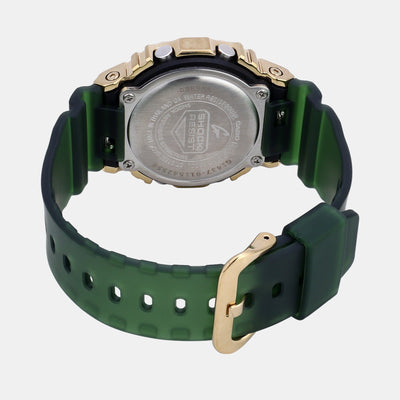 G-Shock Men Quartz Green Dial Digital Resin Watch G1437
