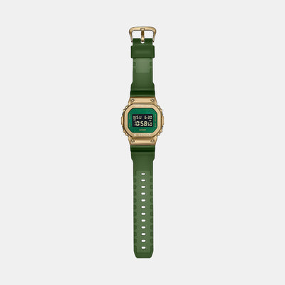 G-Shock Men Quartz Green Dial Digital Resin Watch G1437