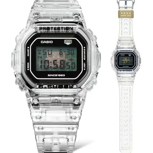 Casio G-Shock G-SHOCK 40th Anniversary CLEAR REMIX 5000 Series Transparent Dial Men 42.8mm G1438 DW-5040RX-7