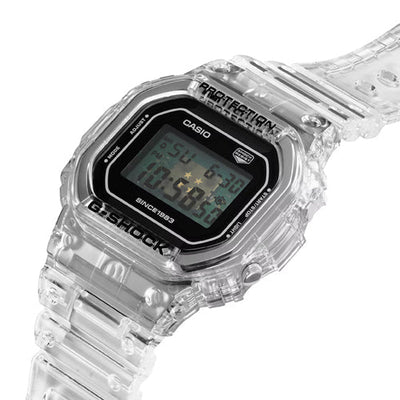 Casio G-Shock G-SHOCK 40th Anniversary CLEAR REMIX 5000 Series Transparent Dial Men 42.8mm G1438 DW-5040RX-7