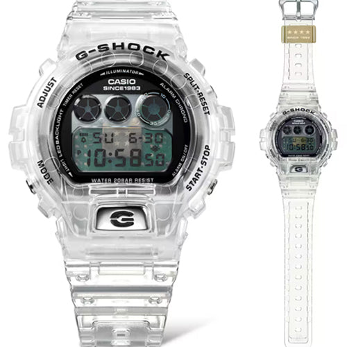 Casio G-Shock 6900 Series Transparent Dial Men 50mm G1439 DW-6940RX-7
