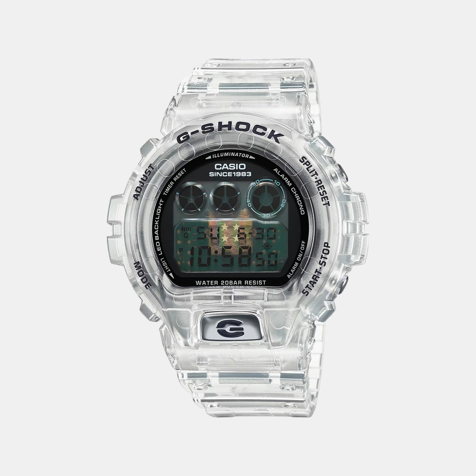 G-Shock Men Quartz Black Dial Digital Resin Watch G1439