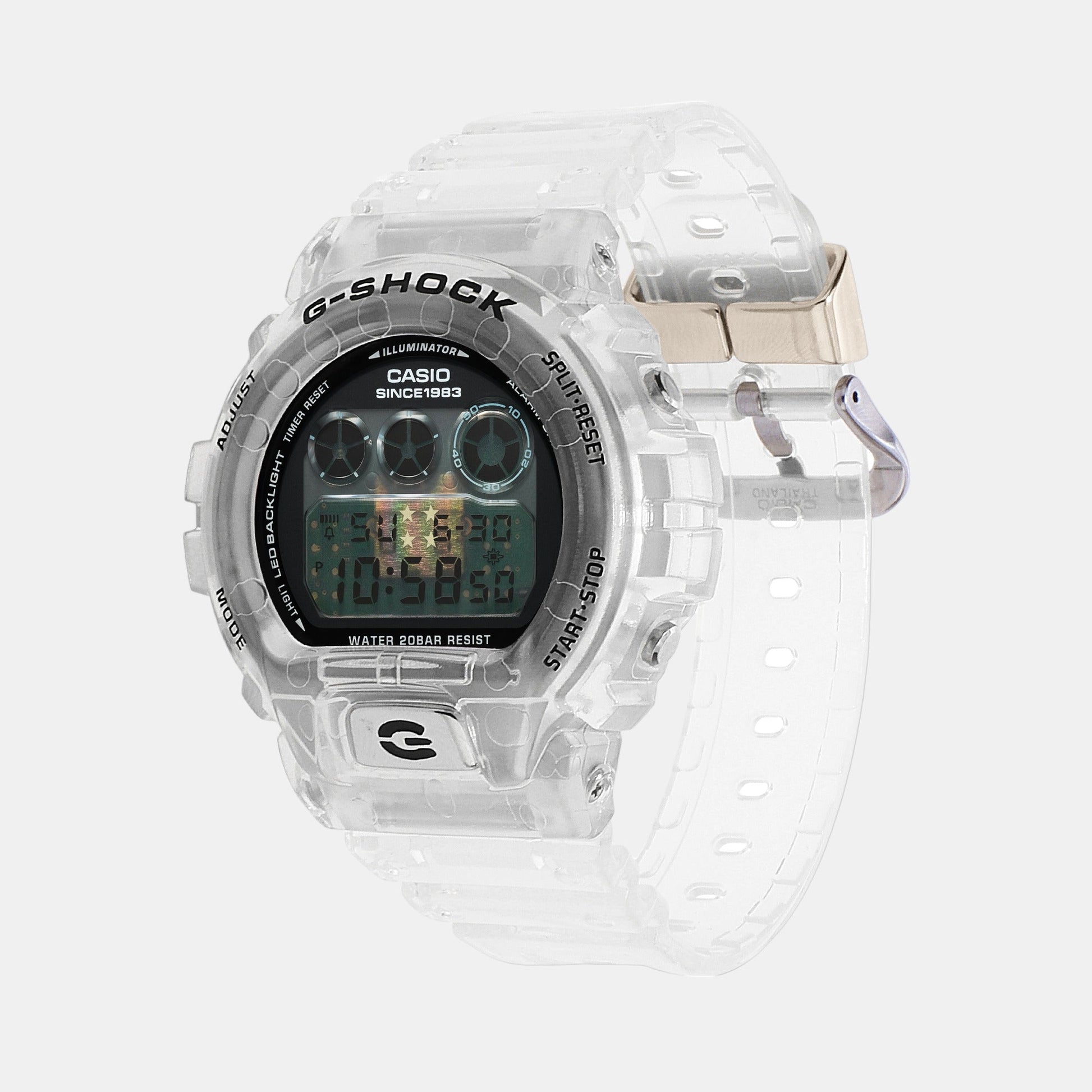 G-Shock Men Quartz Black Dial Digital Resin Watch G1439