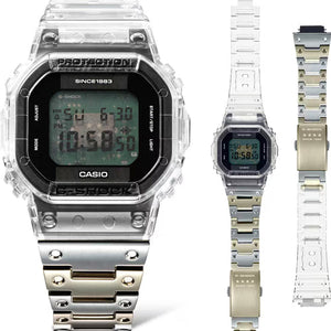 Casio G-Shock 40th Anniversary CLEAR REMIX Transparent Dial Men 43.8mm G1440 DWE-5640RX-7