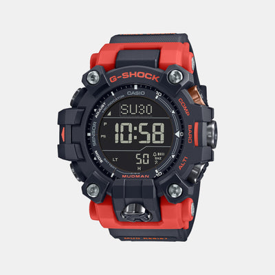 G-Shock Men Quartz Black Dial Digital Resin Watch G1443