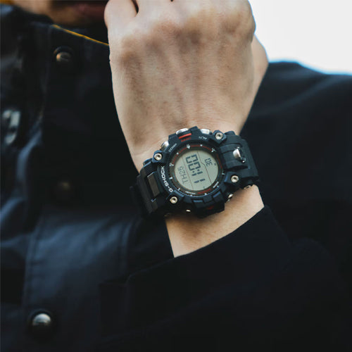 Casio G-Shock MASTER OF G - LAND MUDMAN Black Dial Men 52.7mm G1444 GW-9500-1