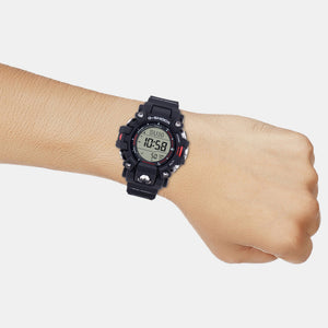 G-Shock Men Quartz Black Dial Digital Resin Watch G1444