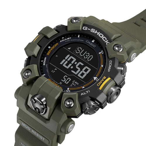 Casio G-Shock MASTER OF G - LAND MUDMAN Green Dial Men 52.7mm G1445 GW-9500-3