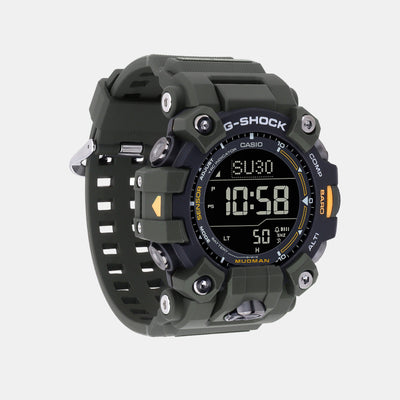 G-Shock Men Quartz Black Dial Digital Resin Watch G1445