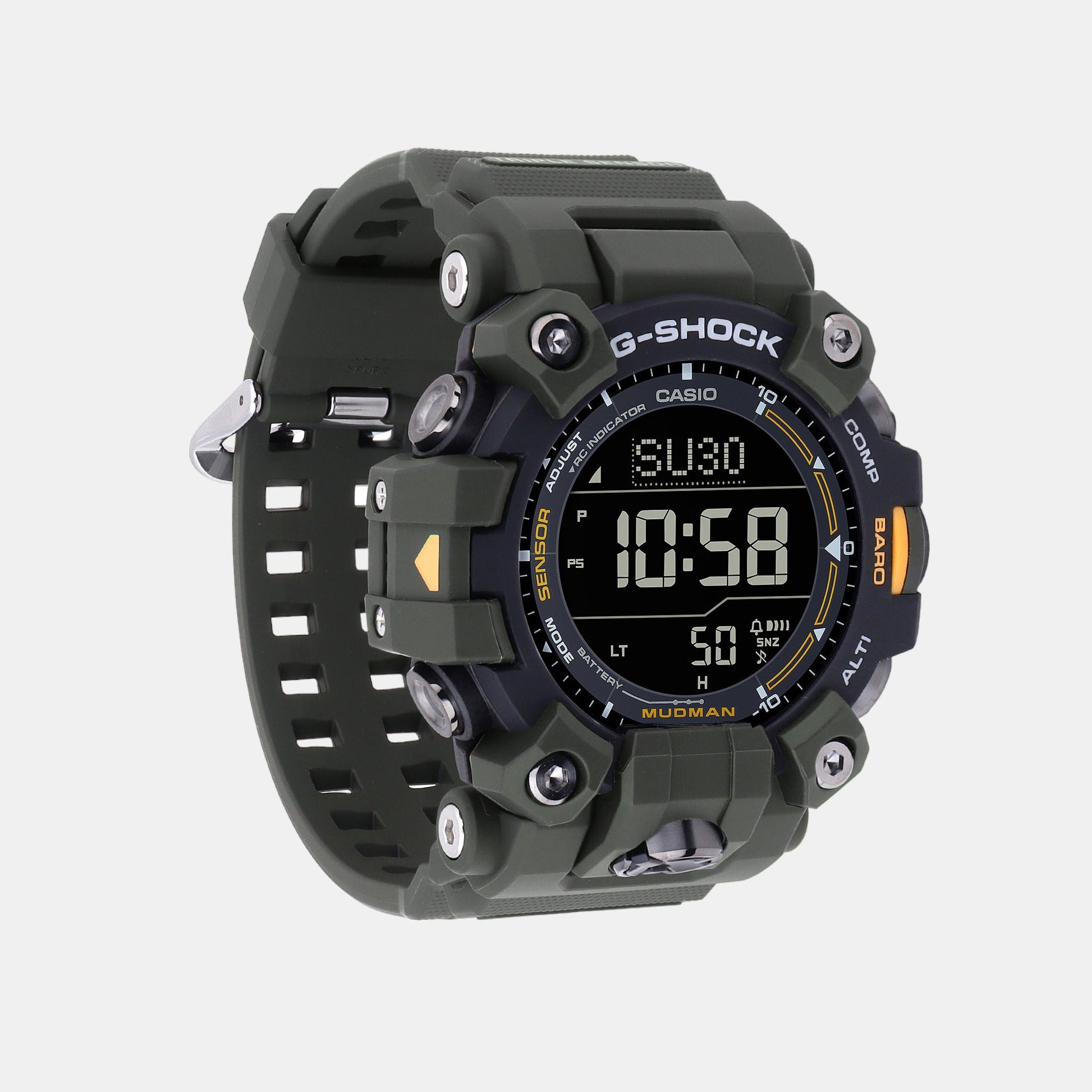 G-Shock Men Quartz Black Dial Digital Resin Watch G1445