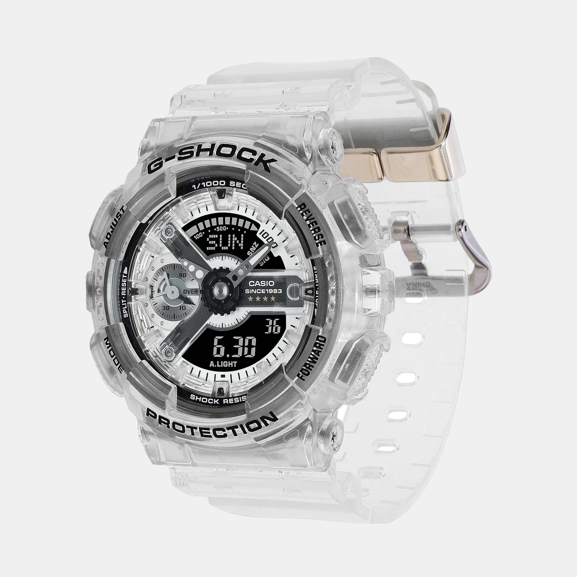G-Shock Women Quartz Black Dial Analog-Digital Resin Watch G1447