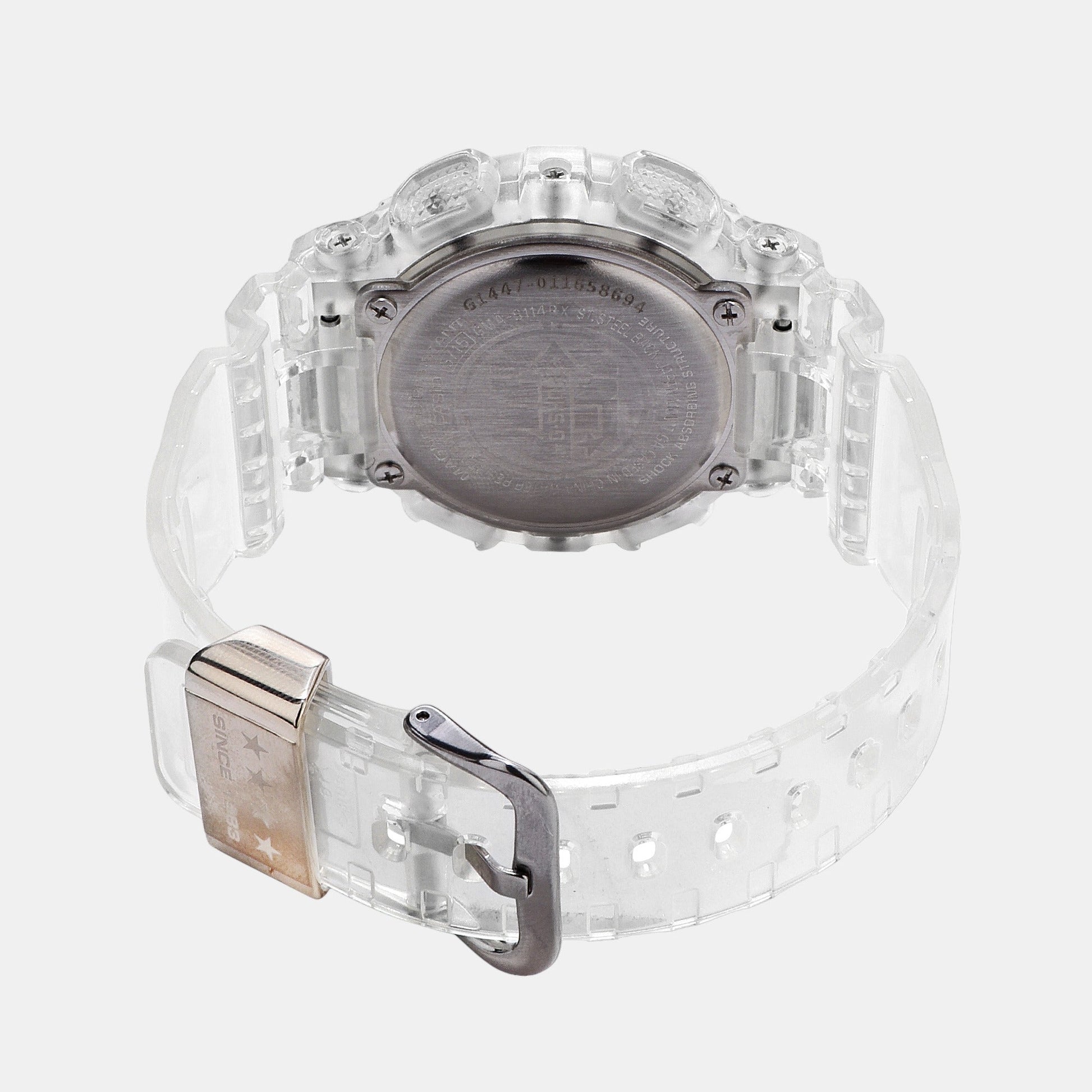 G-Shock Women Quartz Black Dial Analog-Digital Resin Watch G1447
