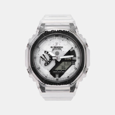 G-Shock Women Women Quartz White Dial Analog-Digital Resin Watch G1448