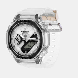 G-Shock Women Women Quartz White Dial Analog-Digital Resin Watch G1448