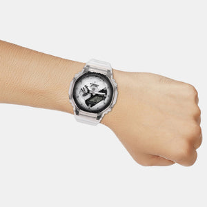 G-Shock Women Women Quartz White Dial Analog-Digital Resin Watch G1448