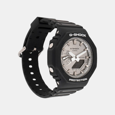 G-Shock Men Quartz Silver Dial Analog-Digital Resin Watch G1454