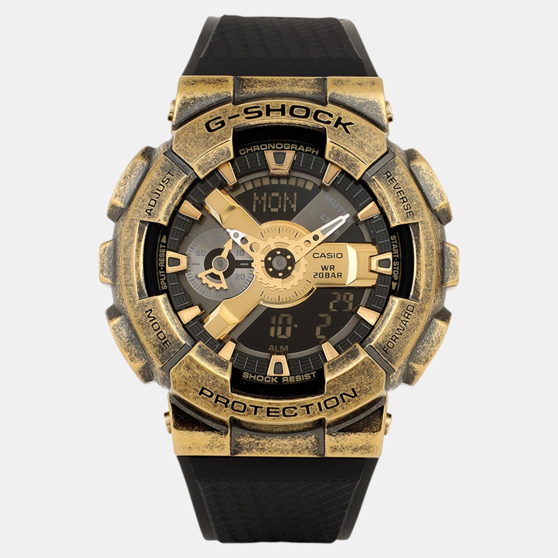 G-Shock Men Quartz Rust Dial Analog-Digital Resin Watch G1457