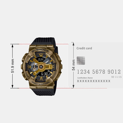 G-Shock Men Quartz Rust Dial Analog-Digital Resin Watch G1457