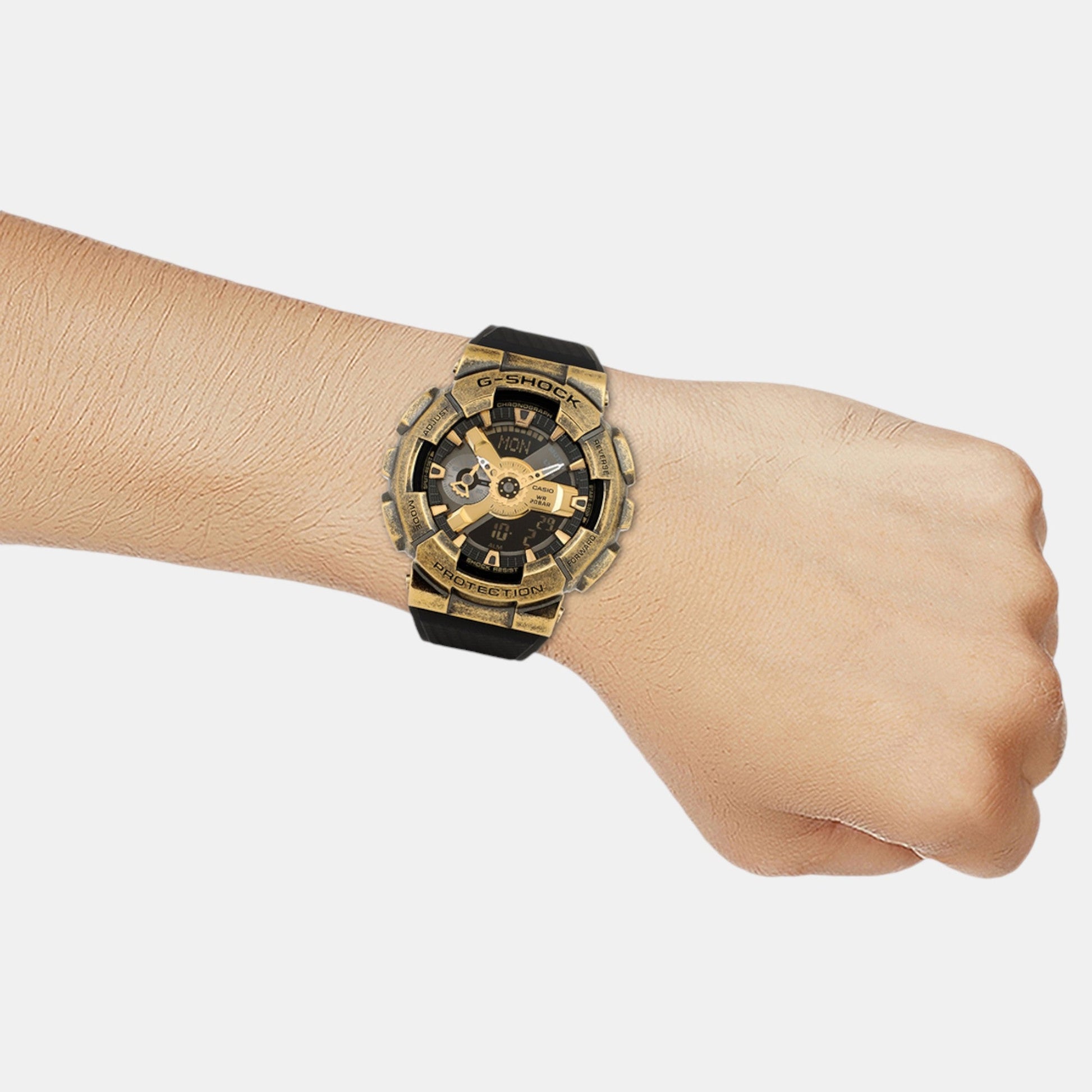 G-Shock Men Quartz Rust Dial Analog-Digital Resin Watch G1457