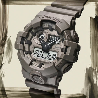 Casio G-Shock GA-700 Series Brown Dial Men 53.4mm G1466 GA-700NC-5A