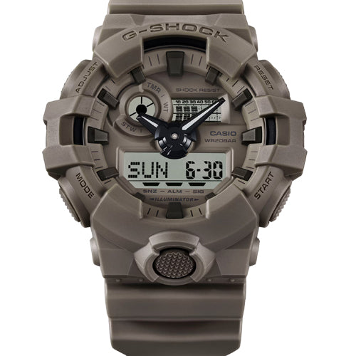 Casio G-Shock GA-700 Series Brown Dial Men 53.4mm G1466 GA-700NC-5A