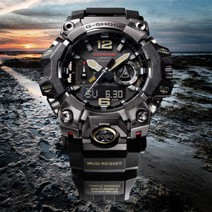 Casio G-Shock Mudmaster Master Of G-LAND Black Dial Men 52.1mm G1473 GWG-B1000-1A