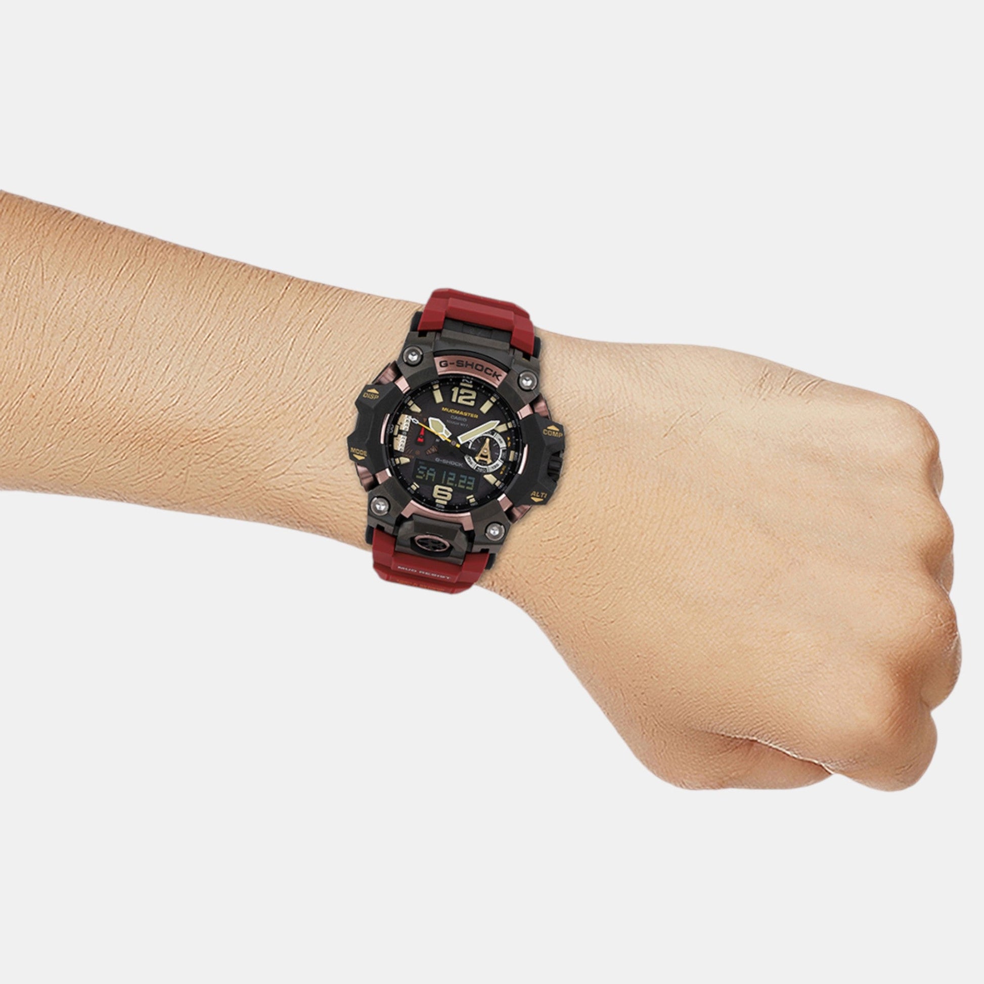 G-Shock Men Quartz Black Dial Analog-Digital Resin Watch G1474