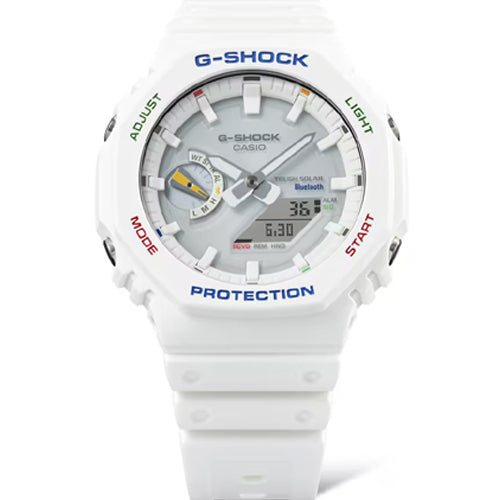 Casio G-Shock 2100 Series White Dial Men 45.4mm G1475 GA-B2100FC-7A