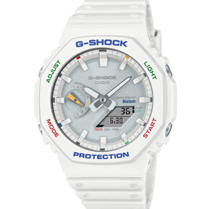 Casio G-Shock 2100 Series White Dial Men 45.4mm G1475 GA-B2100FC-7A
