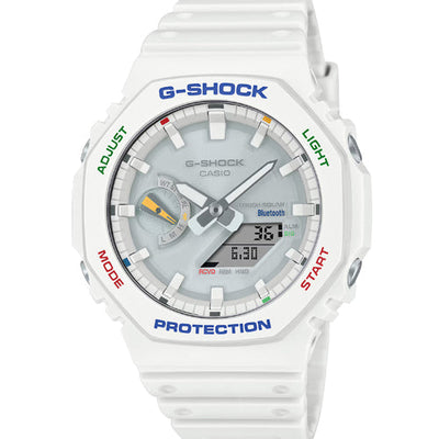 Casio G-Shock 2100 Series White Dial Men 45.4mm G1475 GA-B2100FC-7A