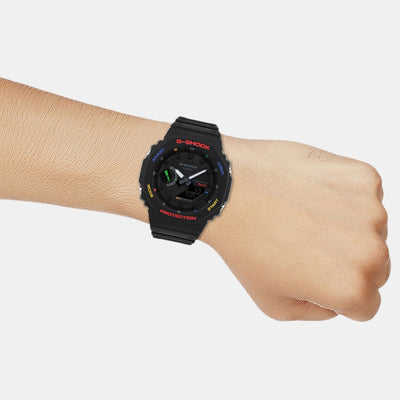 G-Shock Men Quartz Black Dial Analog-Digital Resin Watch G1476