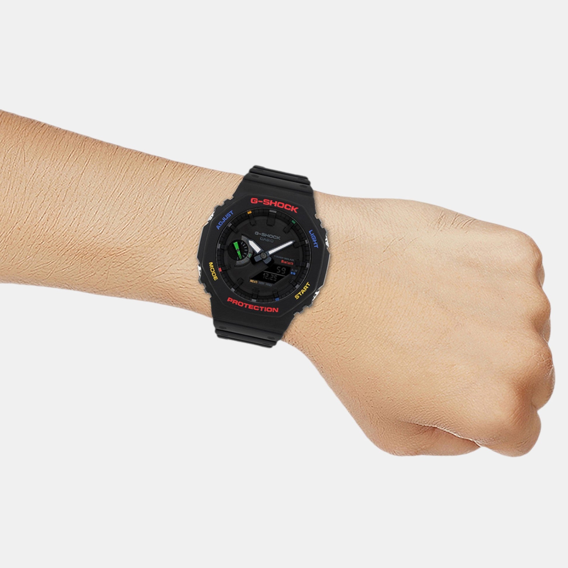 G-Shock Men Quartz Black Dial Analog-Digital Resin Watch G1476