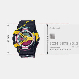 G-Shock Men Quartz Two Tone Dial Analog-Digital Resin Watch G1482