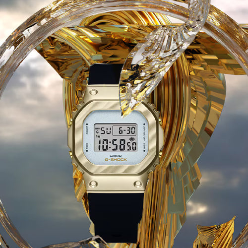Casio G-Shock Blue Dial Women 38.4mm G1489 GM-S5600BC-1