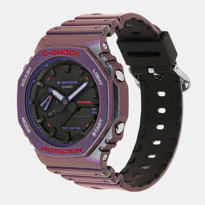 G-Shock Men Quartz Black Dial Analog-Digital Resin Watch G1496
