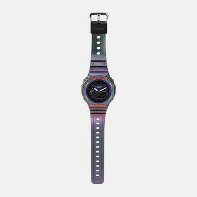 G-Shock Men Quartz Black Dial Analog-Digital Resin Watch G1496