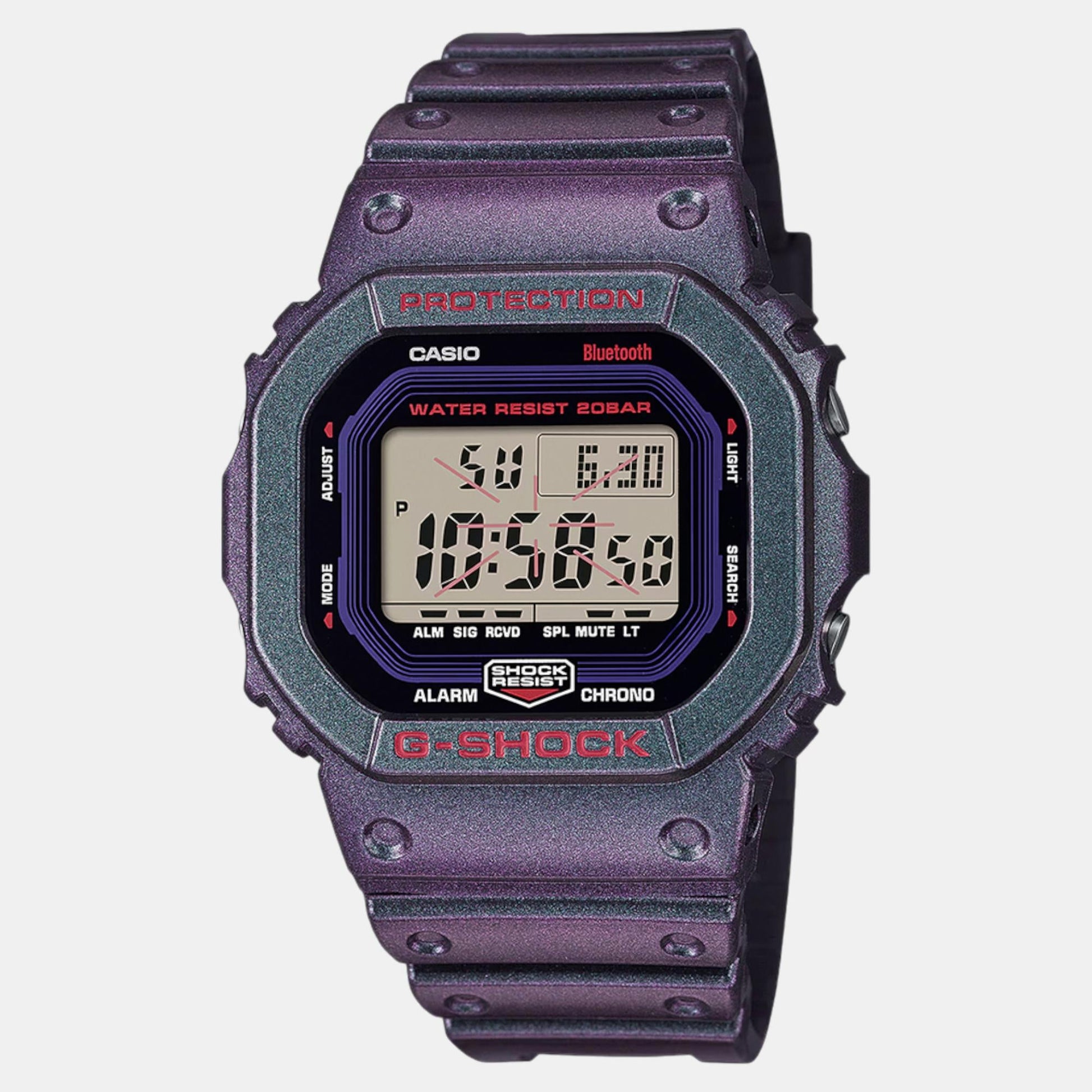 G-Shock Men Quartz Black Dial Digital Resin Watch G1497