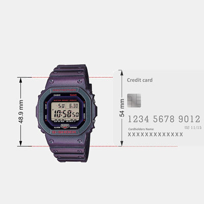 G-Shock Men Quartz Black Dial Digital Resin Watch G1497