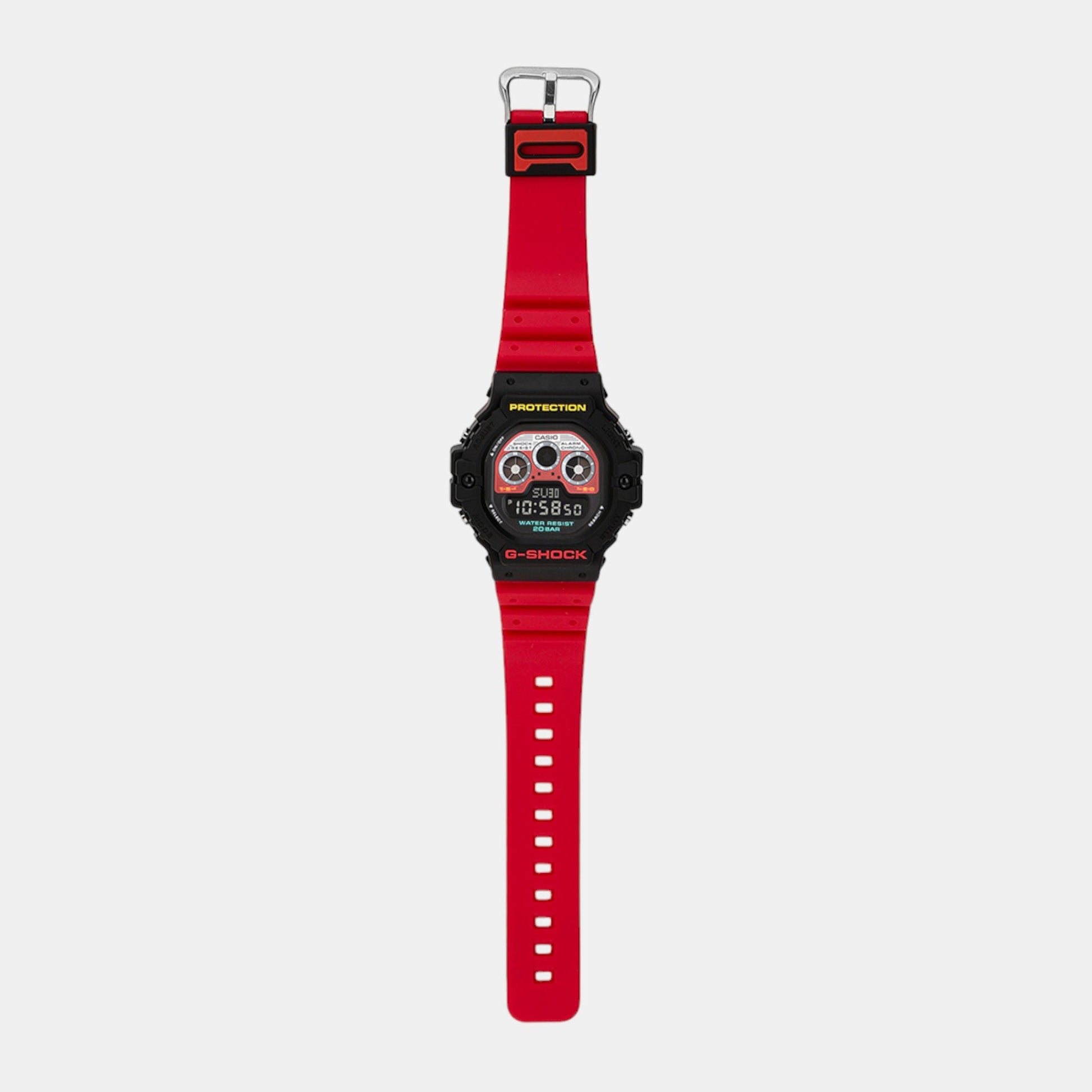 G-Shock Men Quartz Two Tone Dial Digital Resin Watch G1508