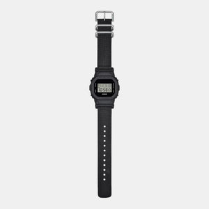 G-Shock Men Quartz Black Dial Digital Fabric Watch G1512