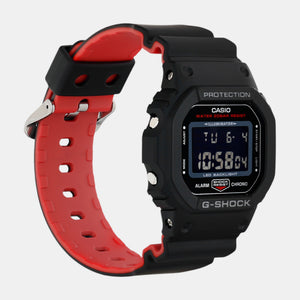 G-Shock Men Quartz Black Dial Digital Resin Watch G1515